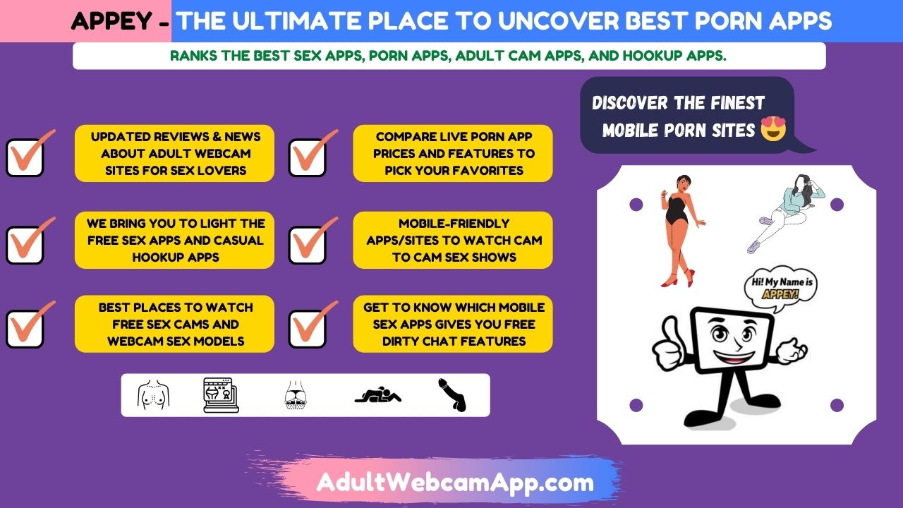 Best porn apps infographic